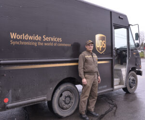 UPS driver retires after 44 years of service